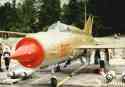 Mig21 z dawnego 10plm (obecnie 32elt) z £asku. Prawda, ¿e ¶liczny?